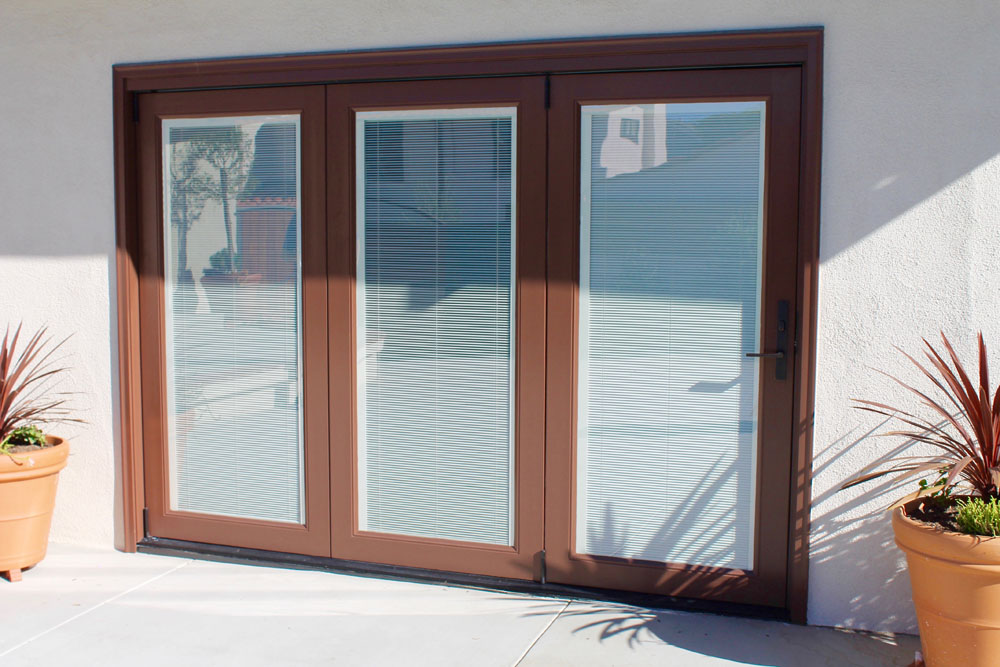 Three-panel Bi-fold Door Installation in Palos Verdes Estates, CA