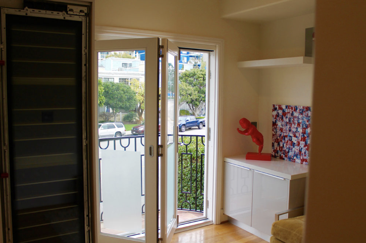 Two-panel Bi-fold Door Installation in Palos Verdes Estates, CA