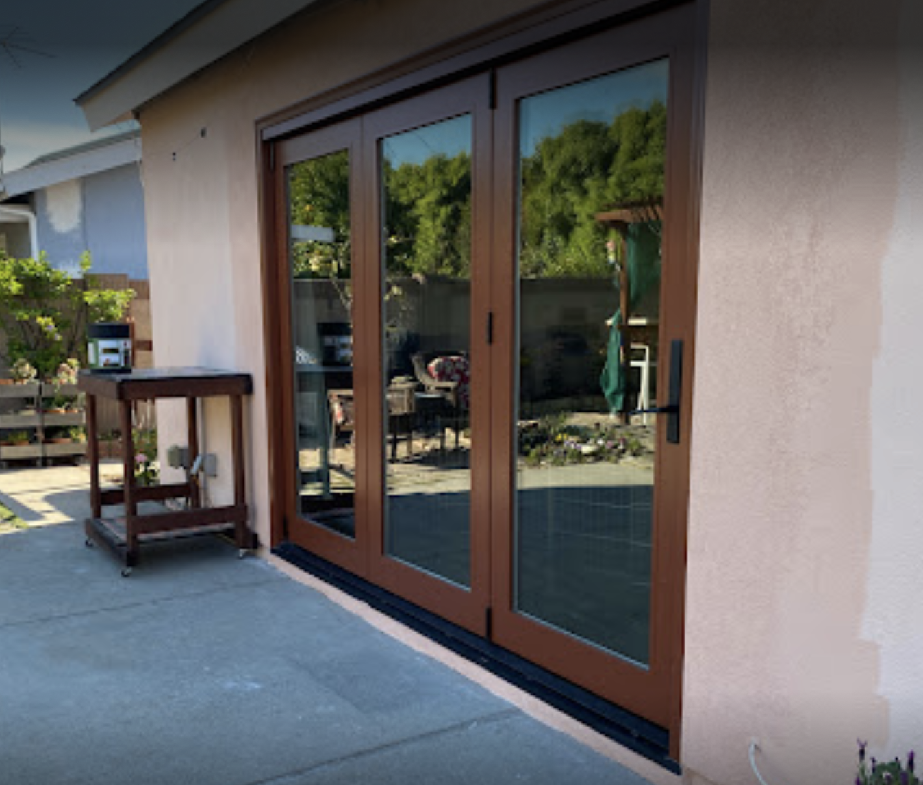 WOW Bi-Fold Door Installation in Alamitos, CA.